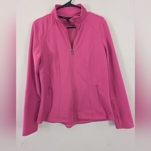 Spyder Women’s Bright Pink Full-Zip Utility Jacket